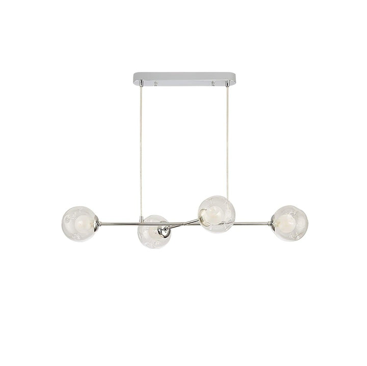 Lustra Chandelier en Verre et Chrome - Neutralighting
