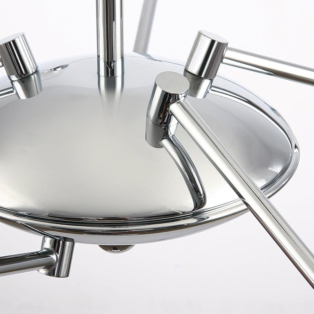 Lustra Chandelier en Verre et Chrome - Neutralighting