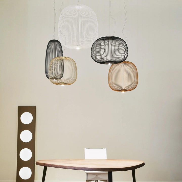 Aero Lampe Pendante Cage Rayons Légère - Neutralighting