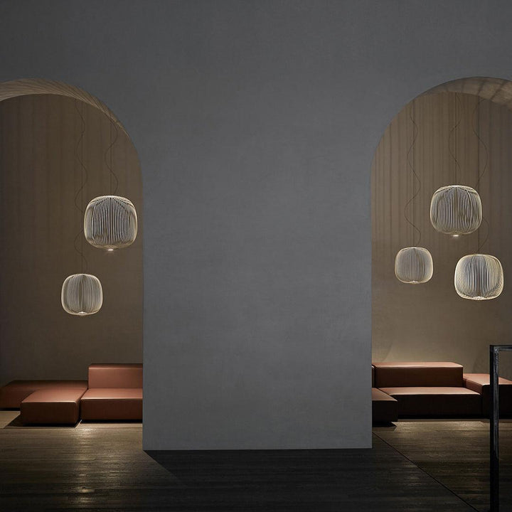 Aero Lampe Pendante Cage Rayons Légère - Neutralighting