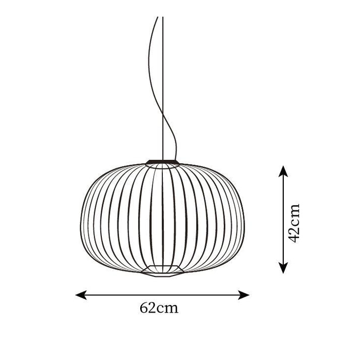 Aero Lampe Pendante Cage Rayons Légère - Neutralighting