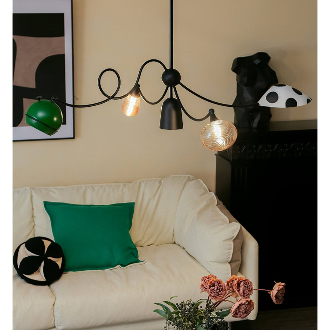 Playful Lampe Pendante Modulaire en Verre - Neutralighting