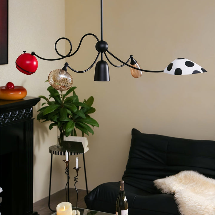 Playful Lampe Pendante Modulaire en Verre - Neutralighting