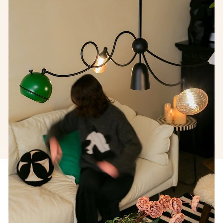 Playful Lampe Pendante Modulaire en Verre - Neutralighting