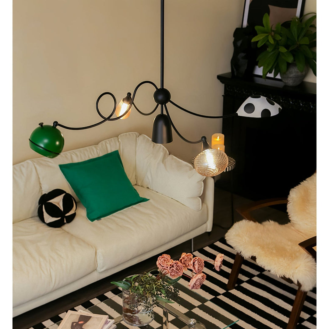 Playful Lampe Pendante Modulaire en Verre - Neutralighting