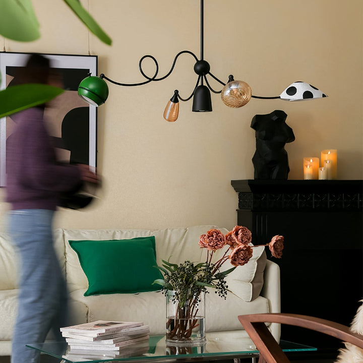 Playful Lampe Pendante Modulaire en Verre - Neutralighting