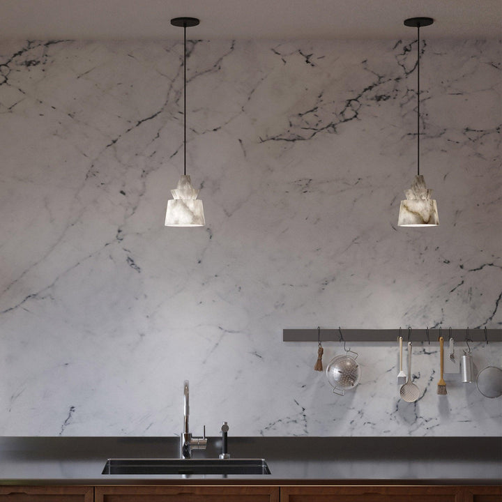 Curineth Suspension Minimaliste en Albâtre - Neutralighting
