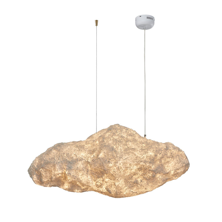 Elliros Texturé Pulpe Papier Suspension Lumière - Neutralighting