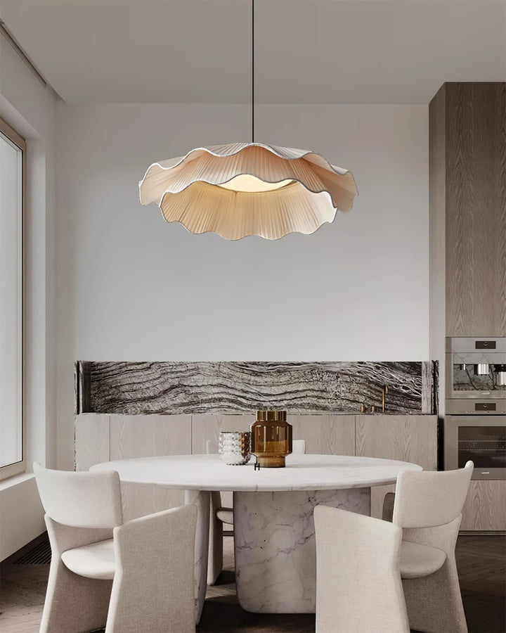 Calavie Lampe Pendante Élégante Plissée Ondulée - Neutralighting