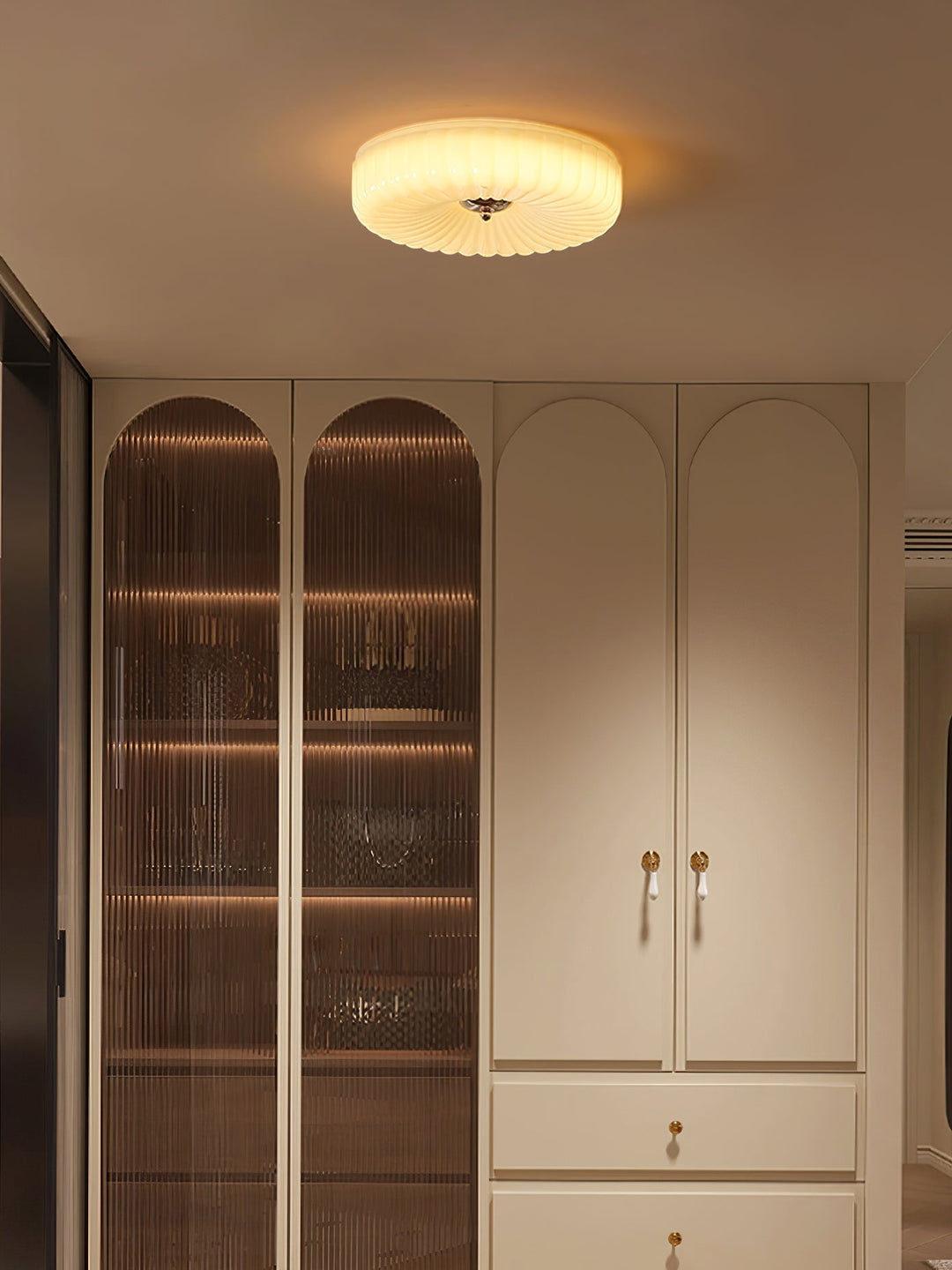 Zathee Plafonnier Verre Minimaliste Encastré - Neutralighting