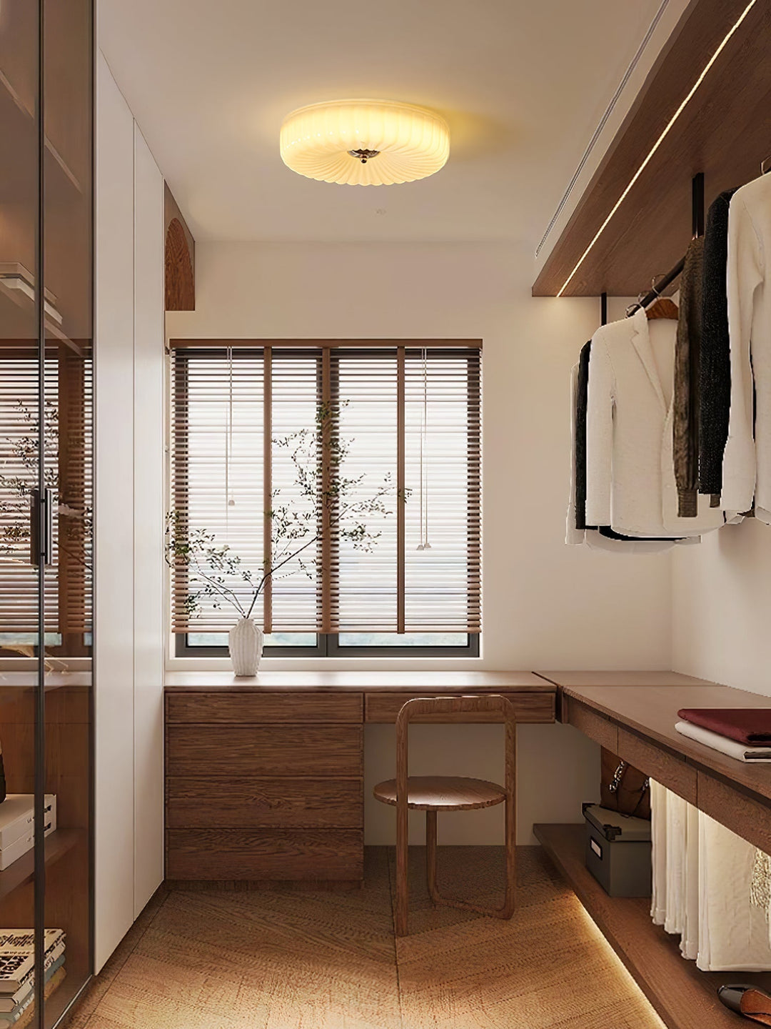 Zathee Plafonnier Verre Minimaliste Encastré - Neutralighting
