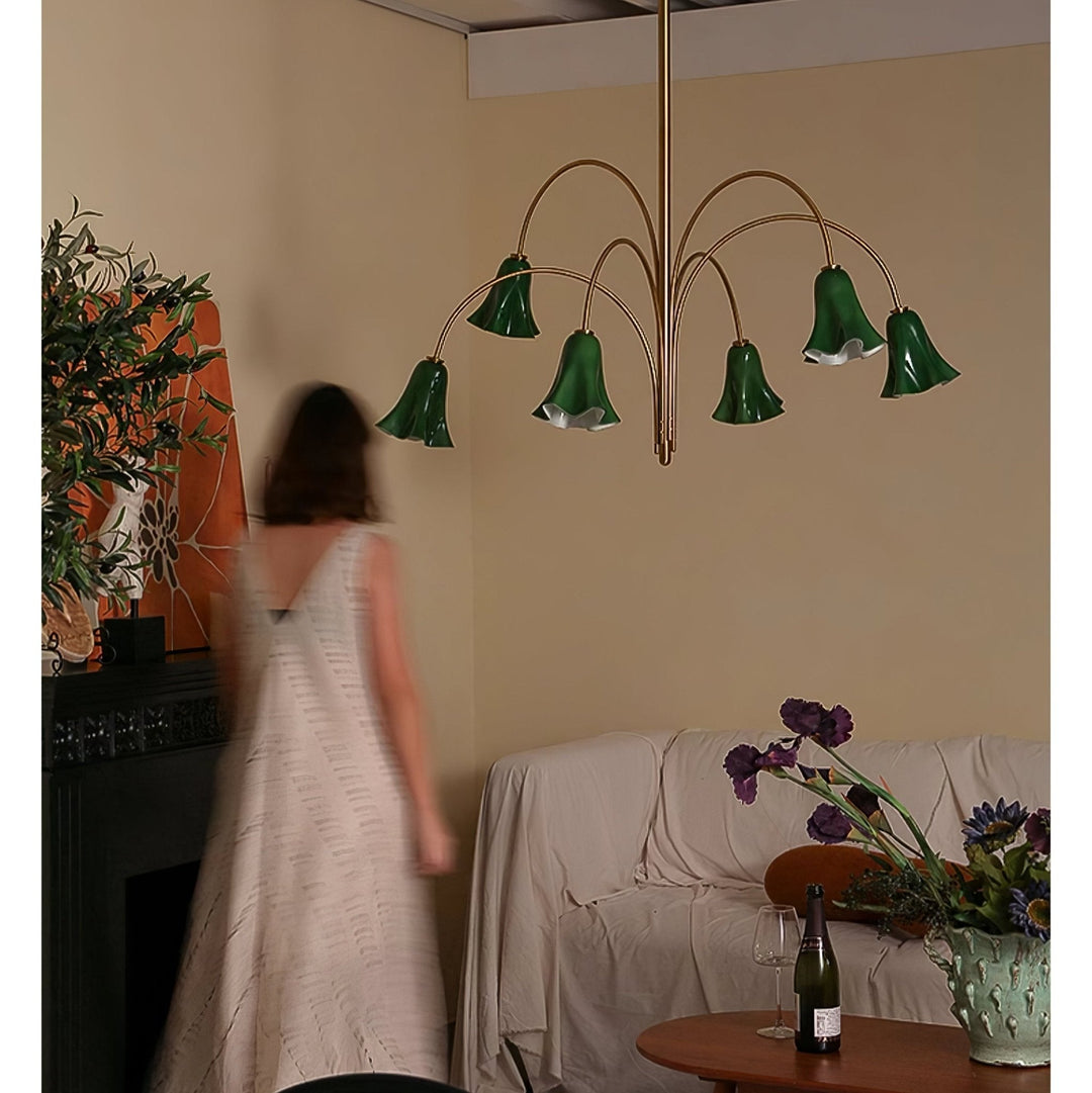 EmeraldBell Lustre Pendante en Verre - Neutralighting