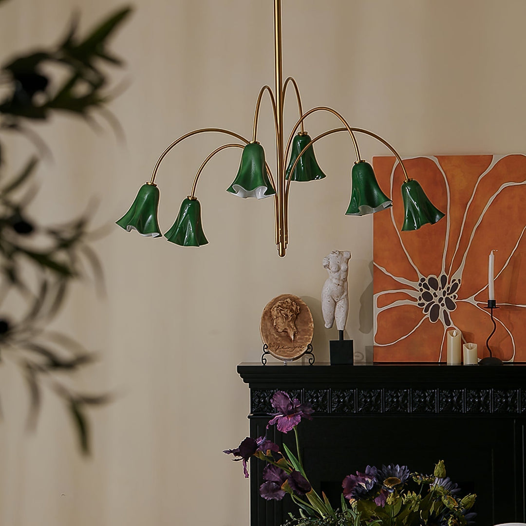 EmeraldBell Lustre Pendante en Verre - Neutralighting