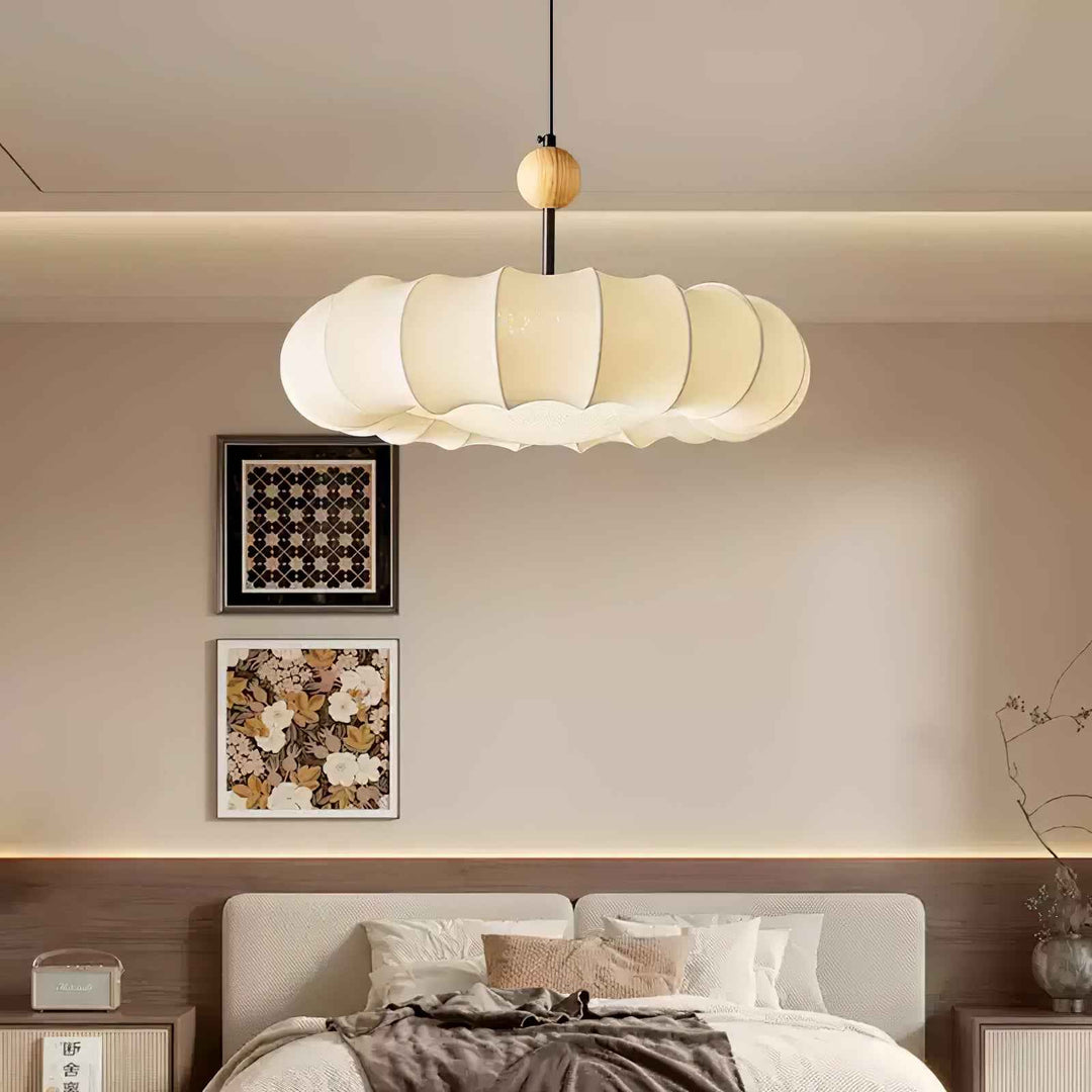 Reyna Suspension Voile en Tissu - Neutralighting