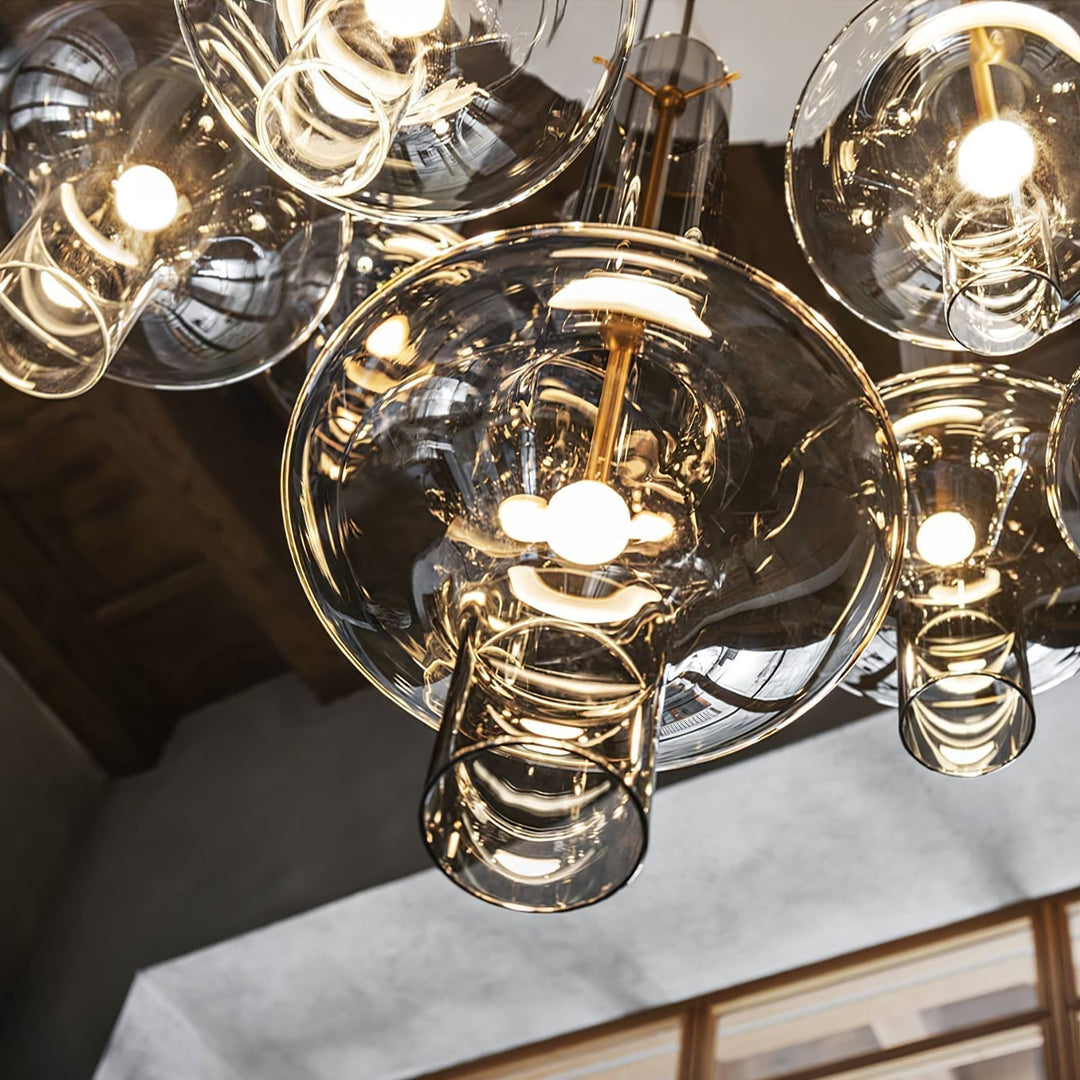 Talera Suspension Lampe en Verre Industrielle Glam - Neutralighting