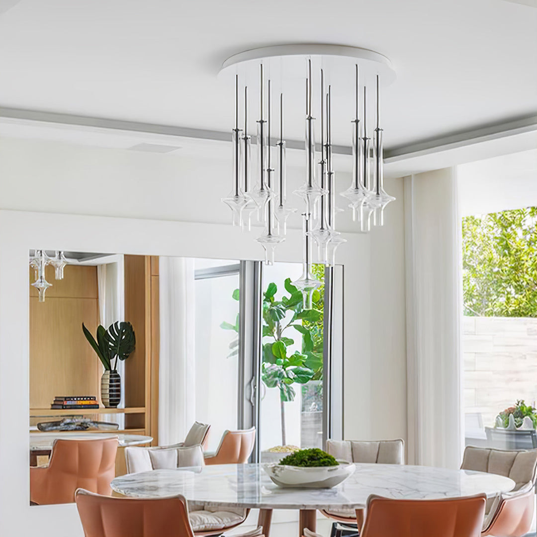 Talera Suspension Lampe en Verre Industrielle Glam - Neutralighting