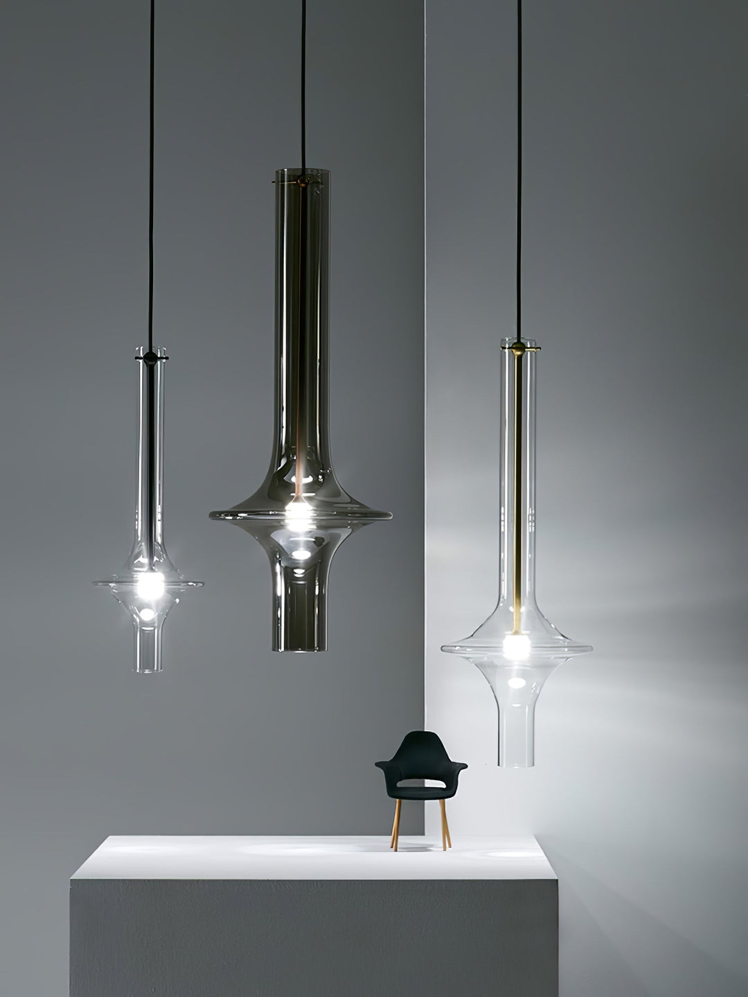 Talera Suspension Lampe en Verre Industrielle Glam - Neutralighting