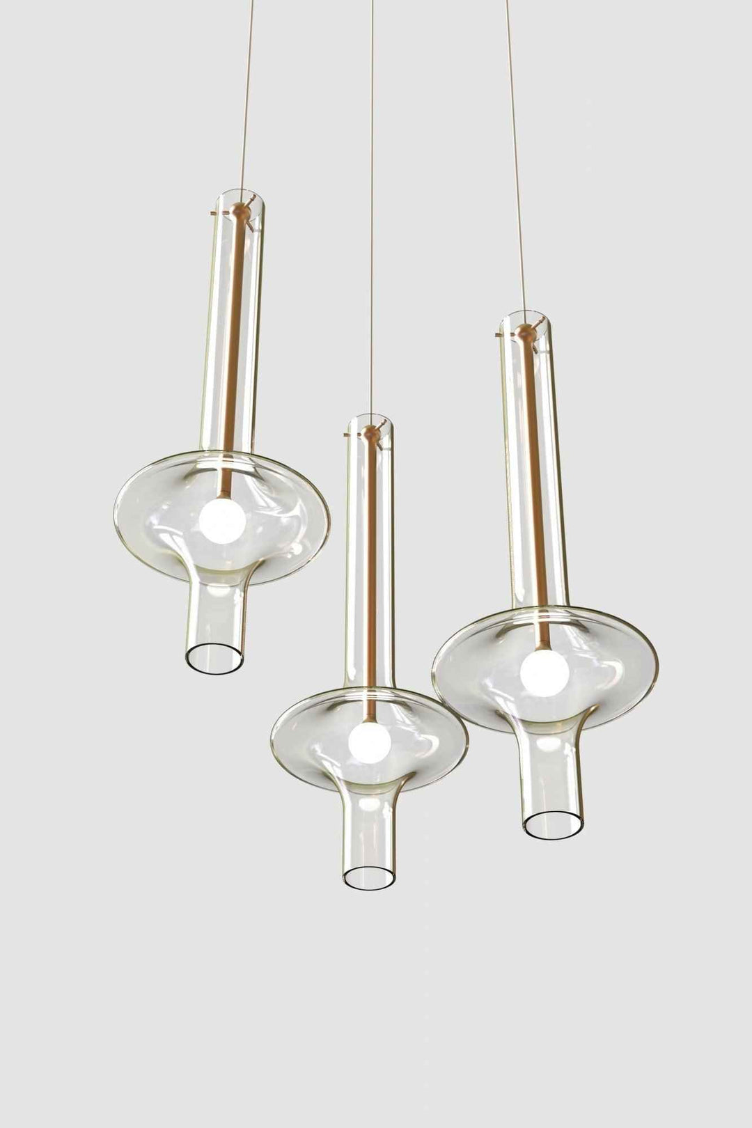 Talera Suspension Lampe en Verre Industrielle Glam - Neutralighting
