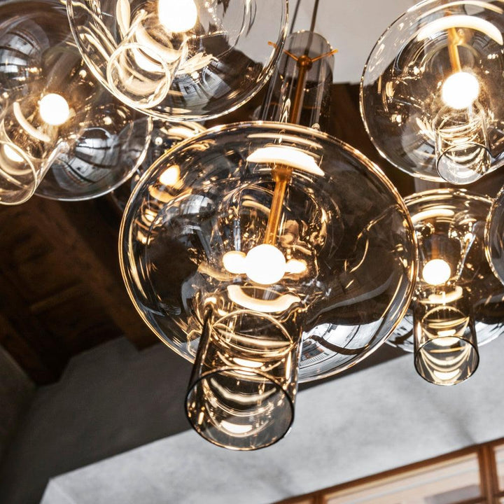 Talera Suspension Lampe en Verre Industrielle Glam - Neutralighting