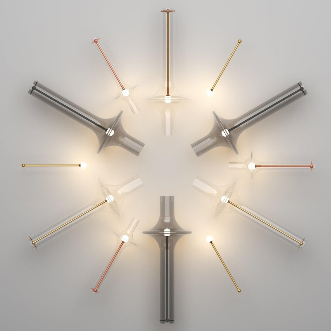 Talera Suspension Lampe en Verre Industrielle Glam - Neutralighting