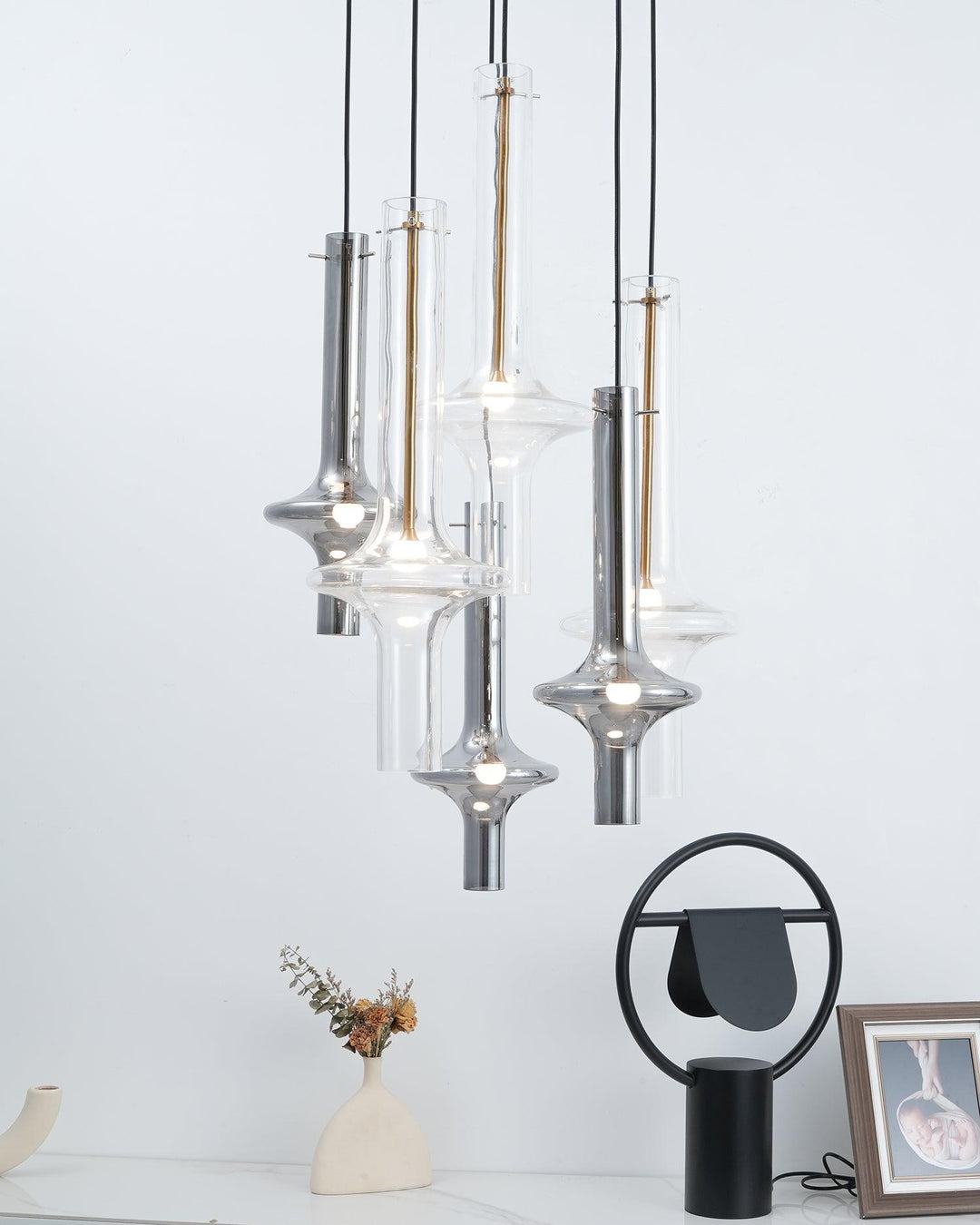 Talera Suspension Lampe en Verre Industrielle Glam - Neutralighting