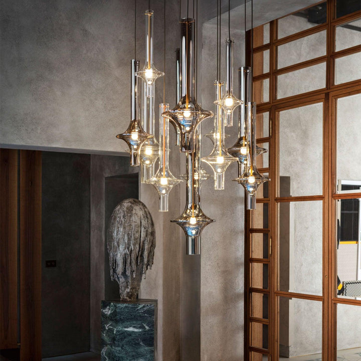 Talera Suspension Lampe en Verre Industrielle Glam - Neutralighting
