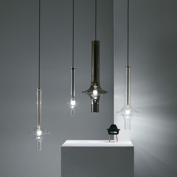 Talera Suspension Lampe en Verre Industrielle Glam - Neutralighting