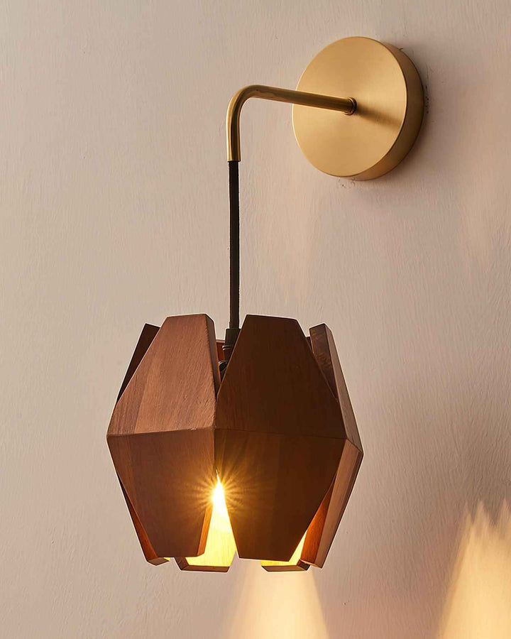 Métal 17cm Doré LED 40W
