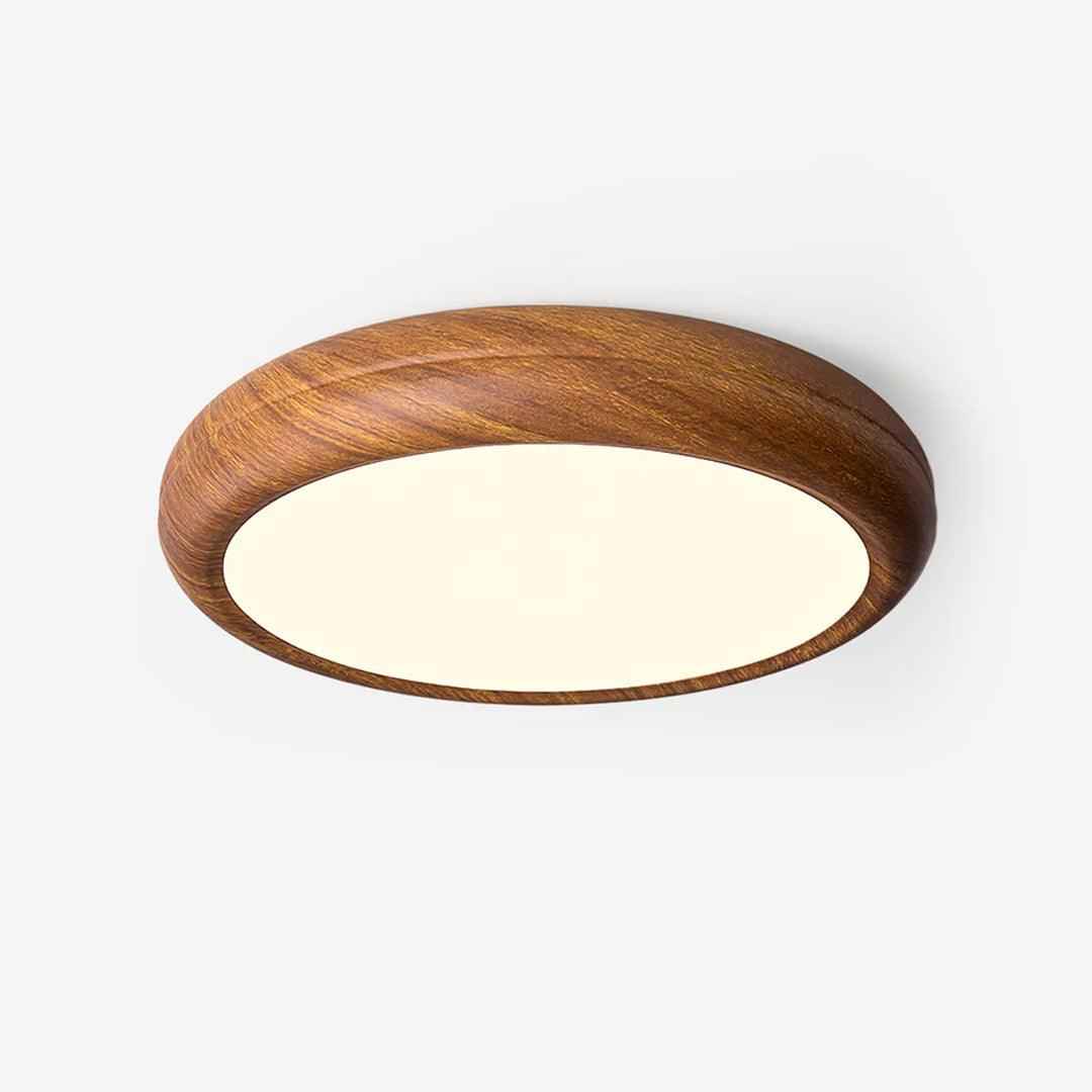 Solara Acrylique 40cm Noyer LED 18W