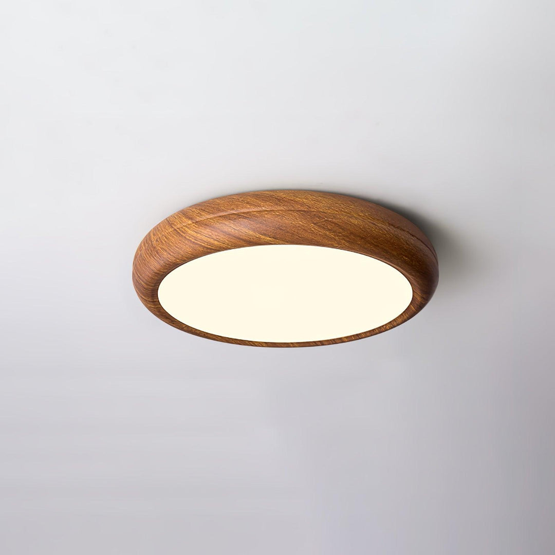Orbis Plafonnier Rond Effet Bois - Neutralighting