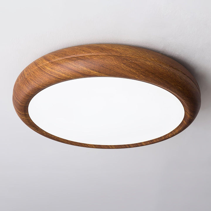 Orbis Plafonnier Rond Effet Bois - Neutralighting