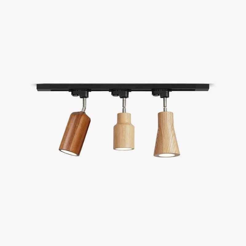 Finn Plafonnier Spot Bois - Neutralighting