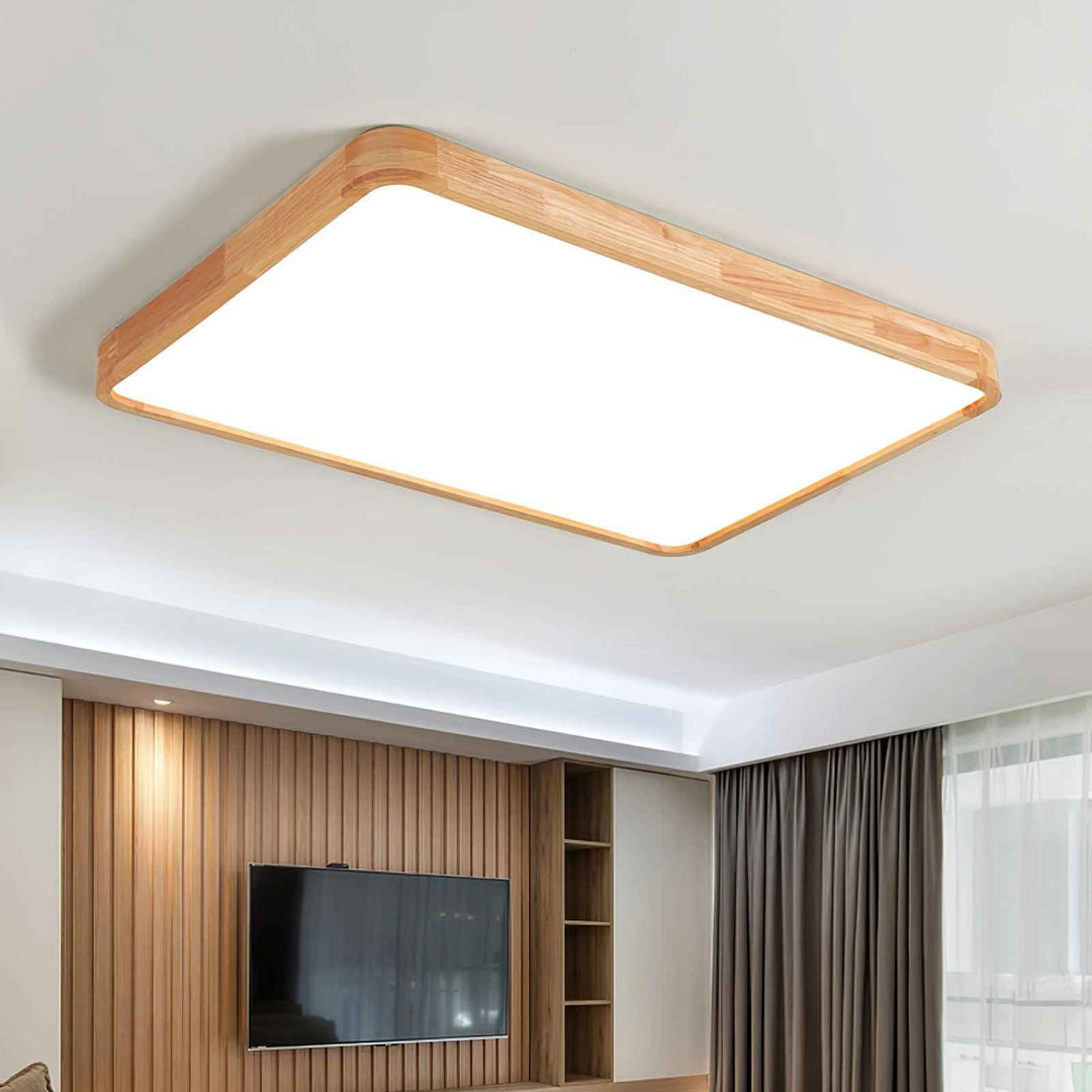 Lustra Acrylique 30cm Blanc LED 18W