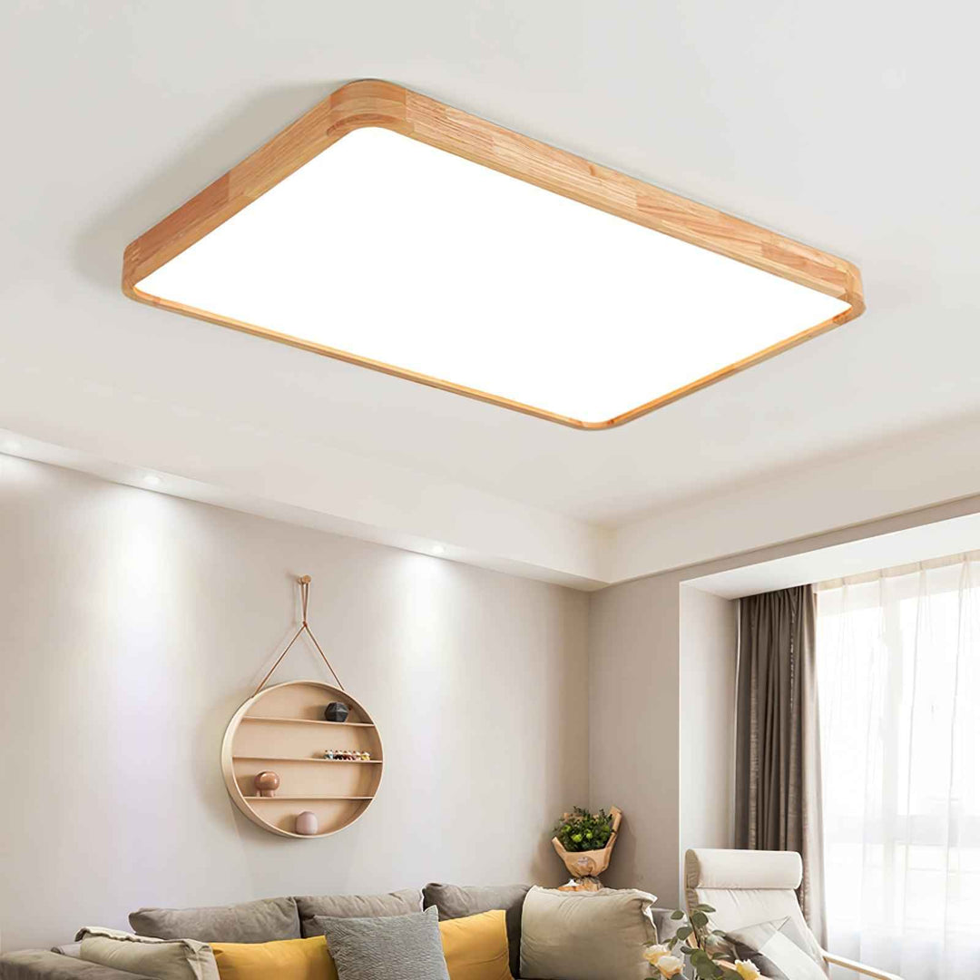 Lustra Acrylique 30cm Blanc LED 18W