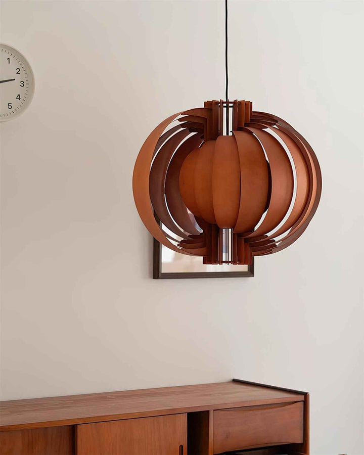 Lampe Bois en Métal – Design Contemporain