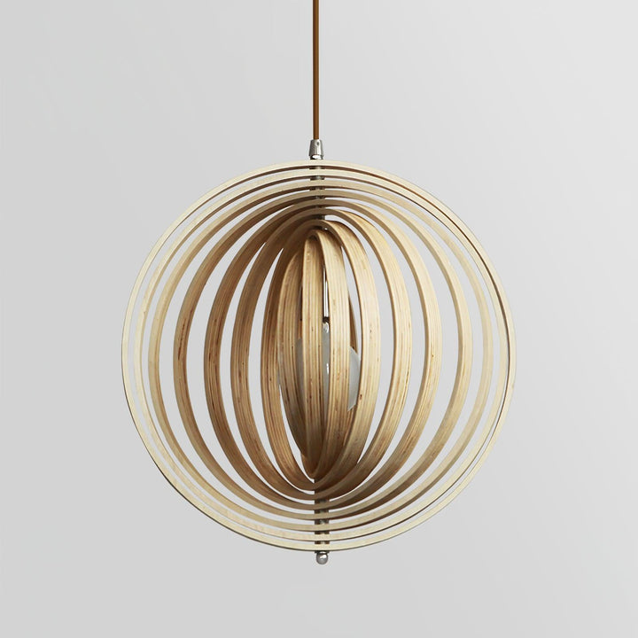 Spira Lampe Pendante en Bois Organique - Neutralighting