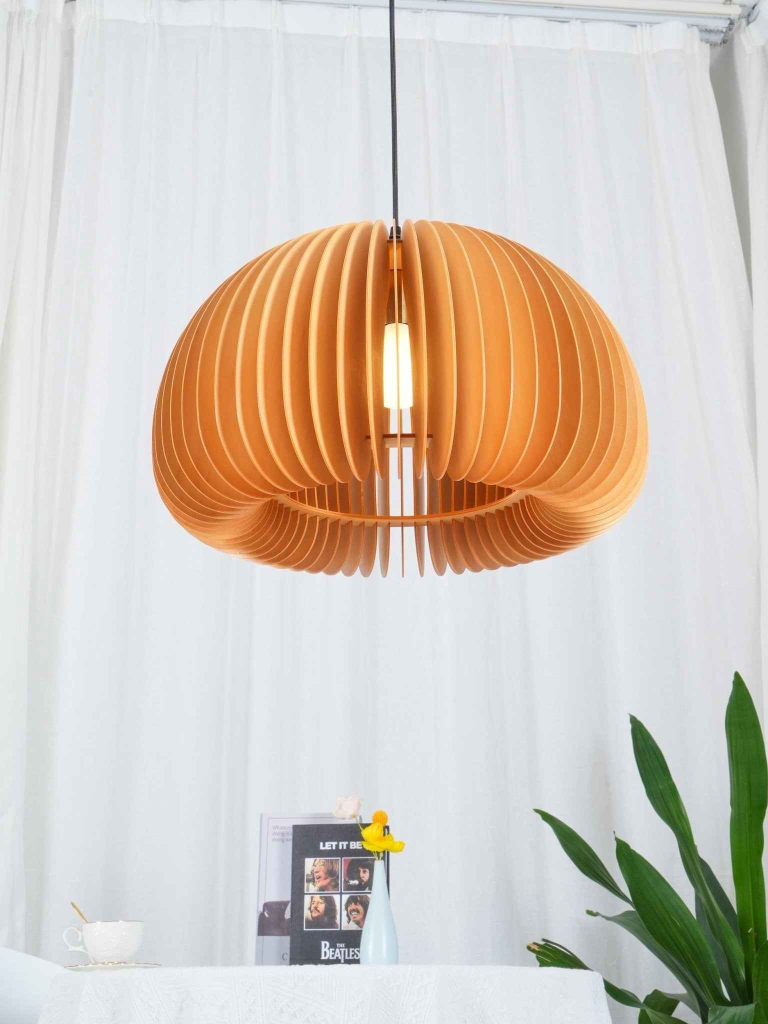 Orlenan Suspension Rétro en Bois - Neutralighting