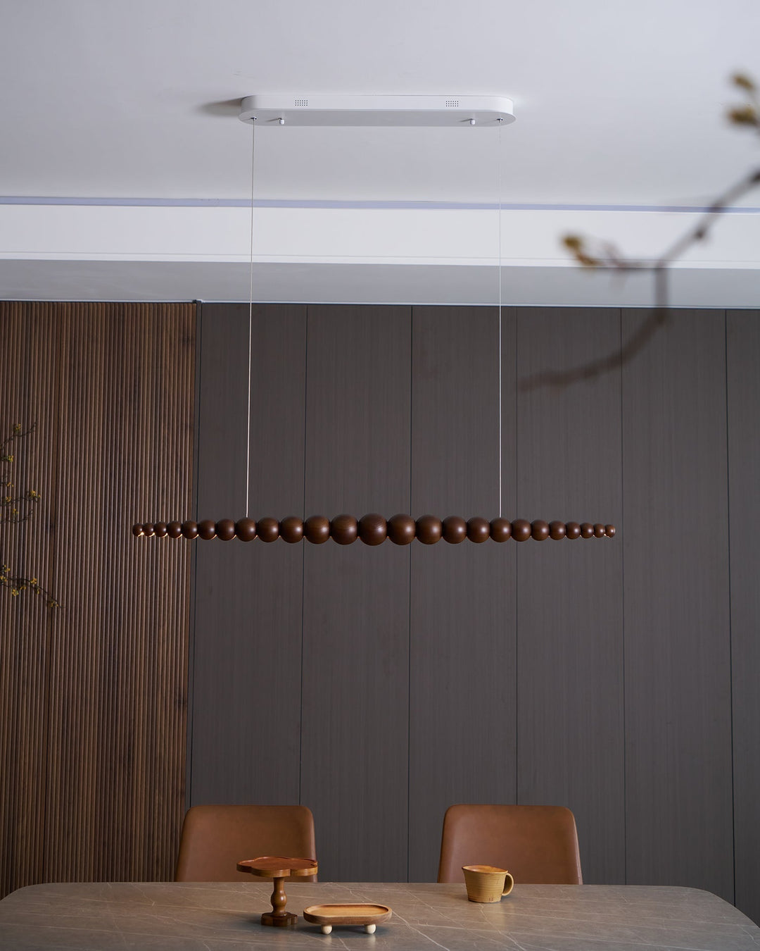 Orlanre Lampe Pendante Bois Minimaliste - Neutralighting