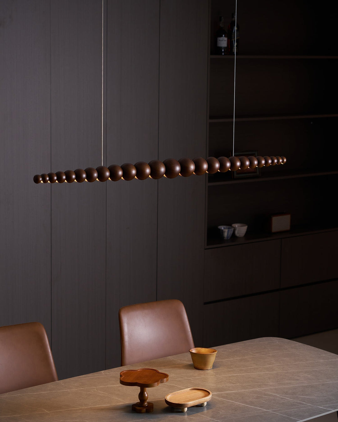 Orlanre Lampe Pendante Bois Minimaliste - Neutralighting