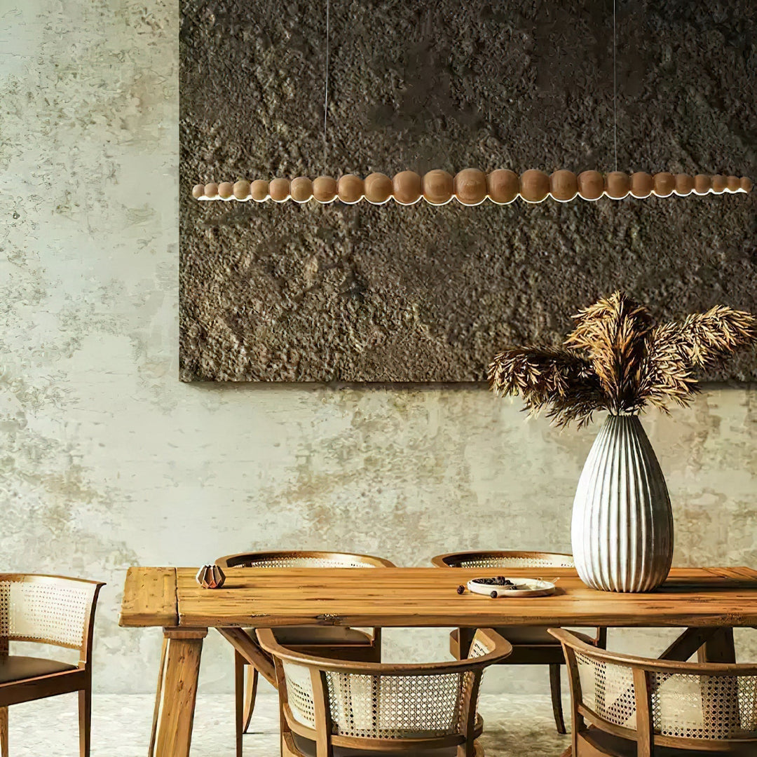 Orlanre Lampe Pendante Bois Minimaliste - Neutralighting
