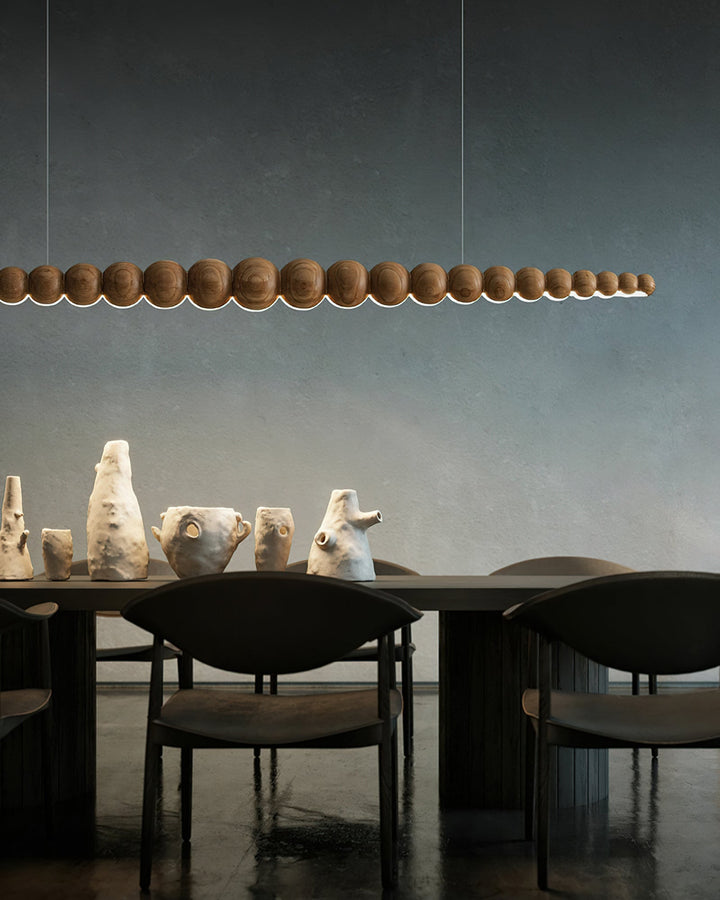 Orlanre Lampe Pendante Bois Minimaliste - Neutralighting