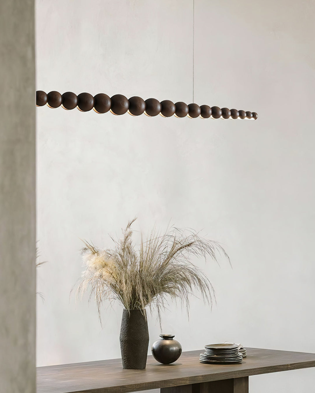 Orlanre Lampe Pendante Bois Minimaliste - Neutralighting