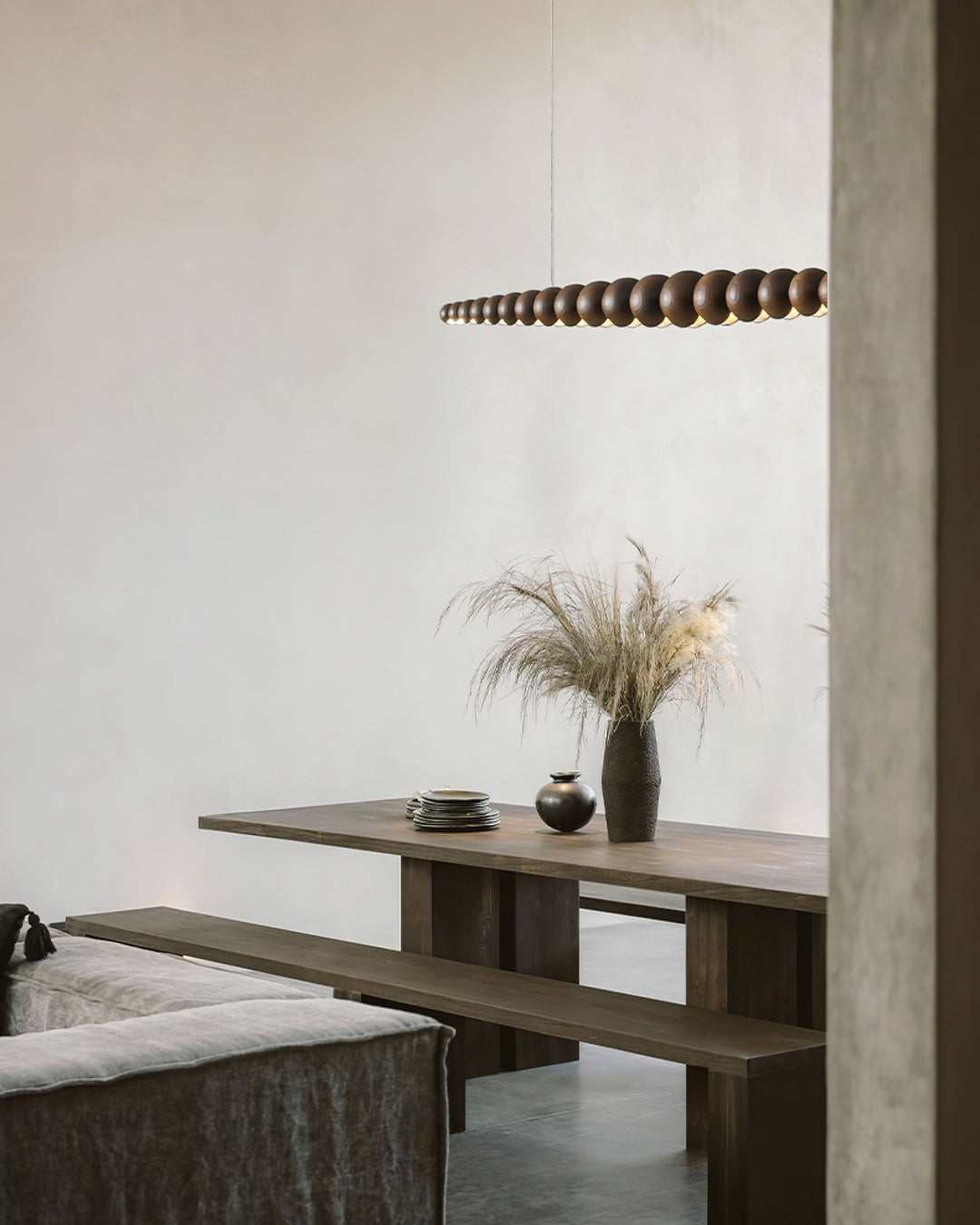 Orlanre Lampe Pendante Bois Minimaliste - Neutralighting