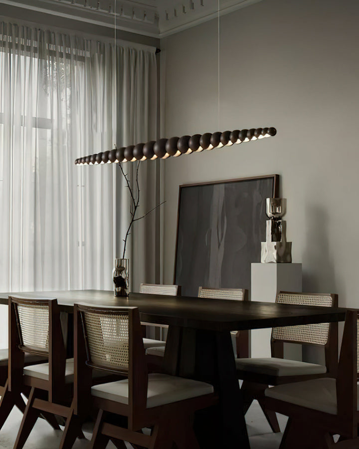Orlanre Lampe Pendante Bois Minimaliste - Neutralighting