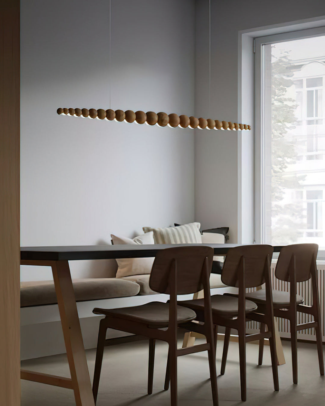 Orlanre Lampe Pendante Bois Minimaliste - Neutralighting