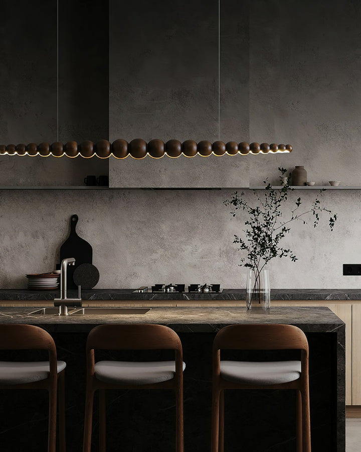 Orlanre Lampe Pendante Bois Minimaliste - Neutralighting