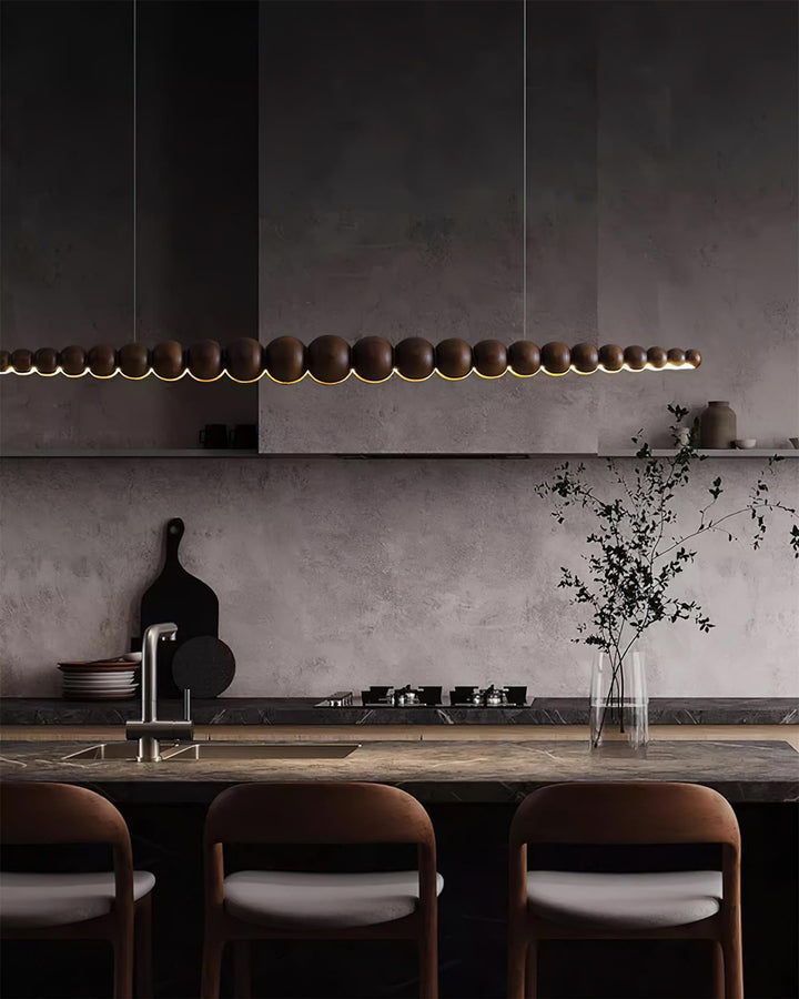 Orlanre Lampe Pendante Bois Minimaliste - Neutralighting