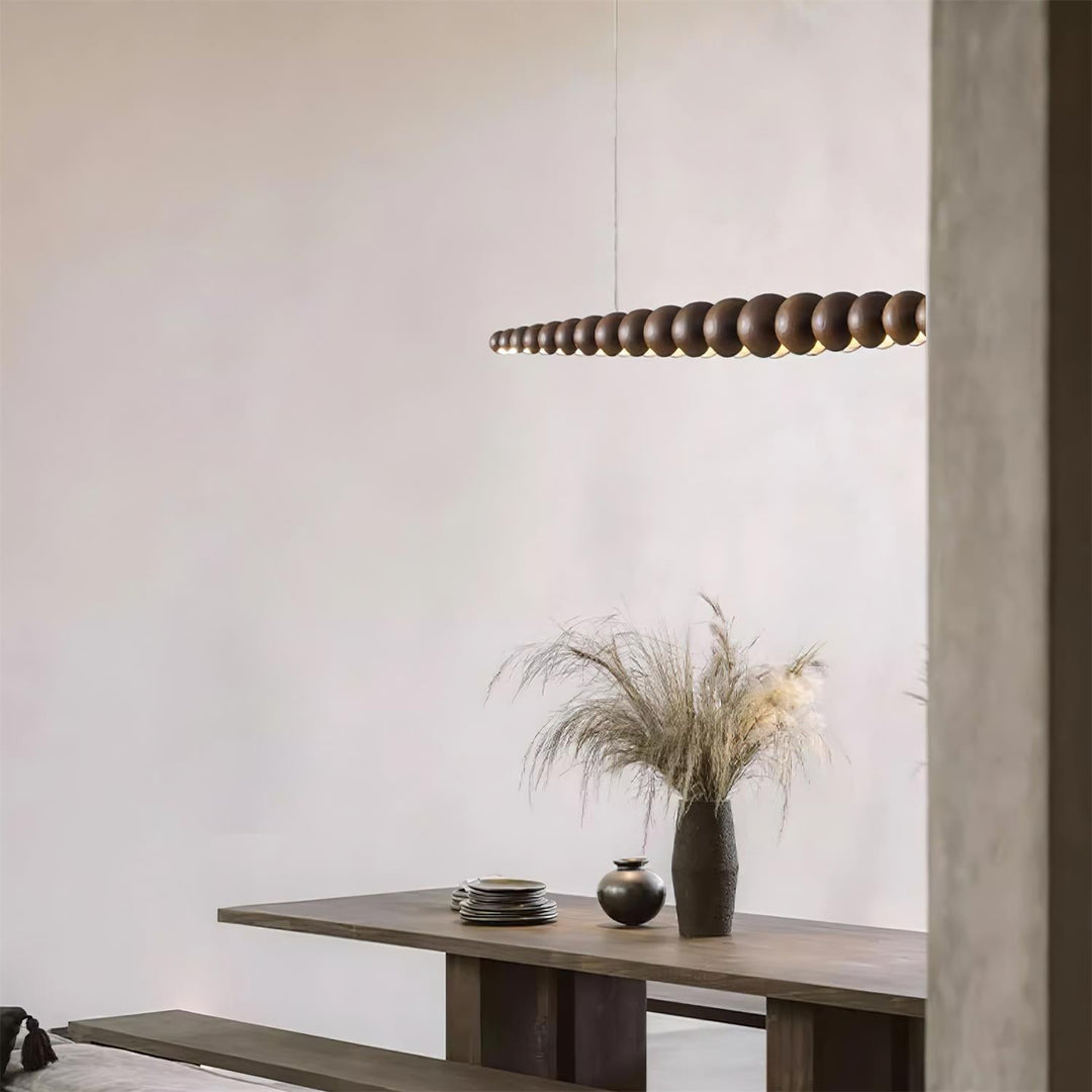 Orlanre Lampe Pendante Bois Minimaliste - Neutralighting