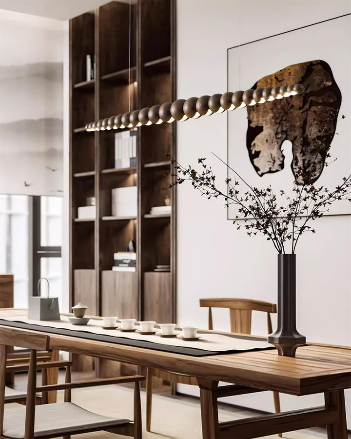 Orlanre Lampe Pendante Bois Minimaliste - Neutralighting