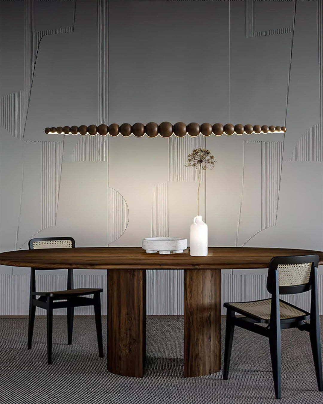 Orlanre Lampe Pendante Bois Minimaliste - Neutralighting
